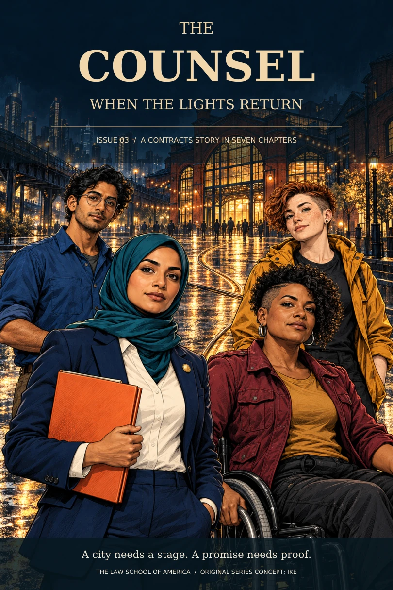 The Counsel: When the Lights Return cover.